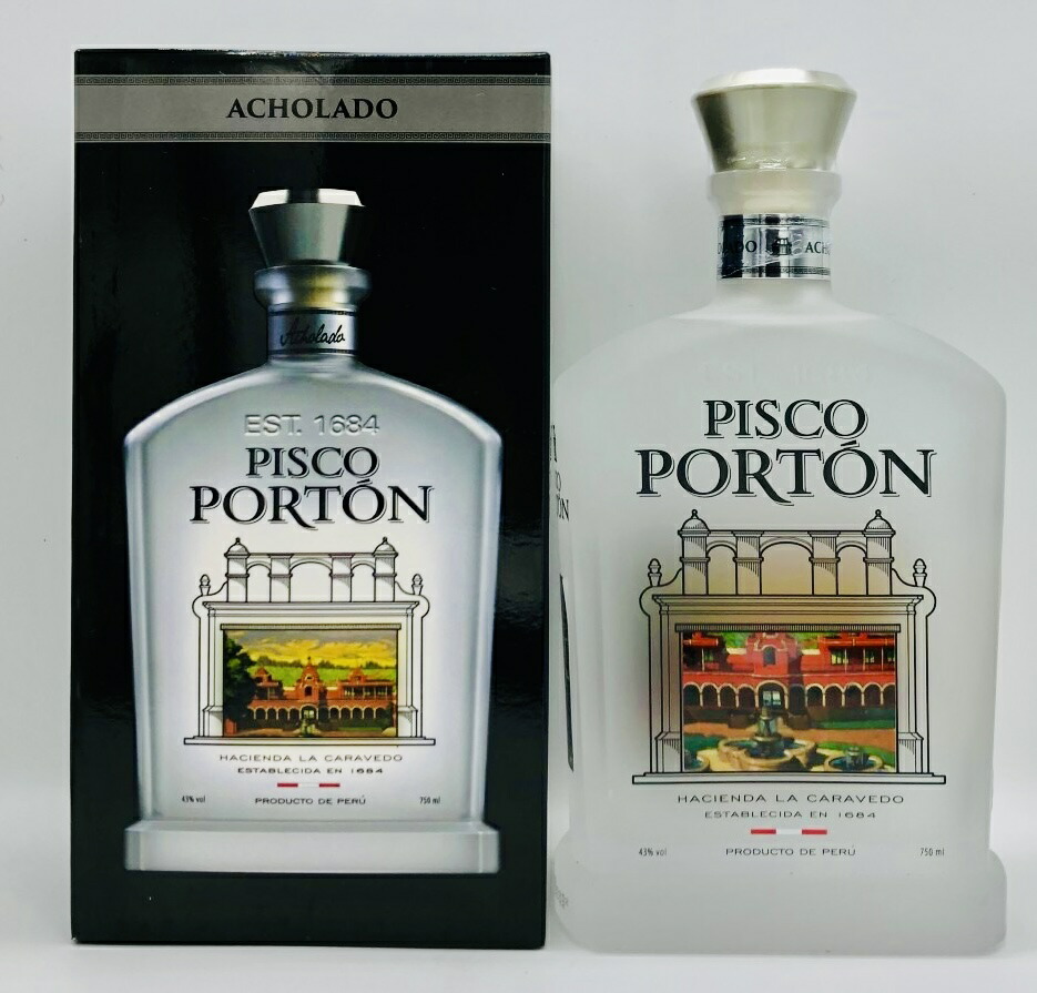 楽天市場】【箱付】【日本限定ボトル】ピスコポルトン アチョラード