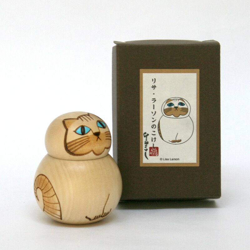 リサラーソン卯三郎こけし ねずみ3色セット リサラーソン卯三郎こけし