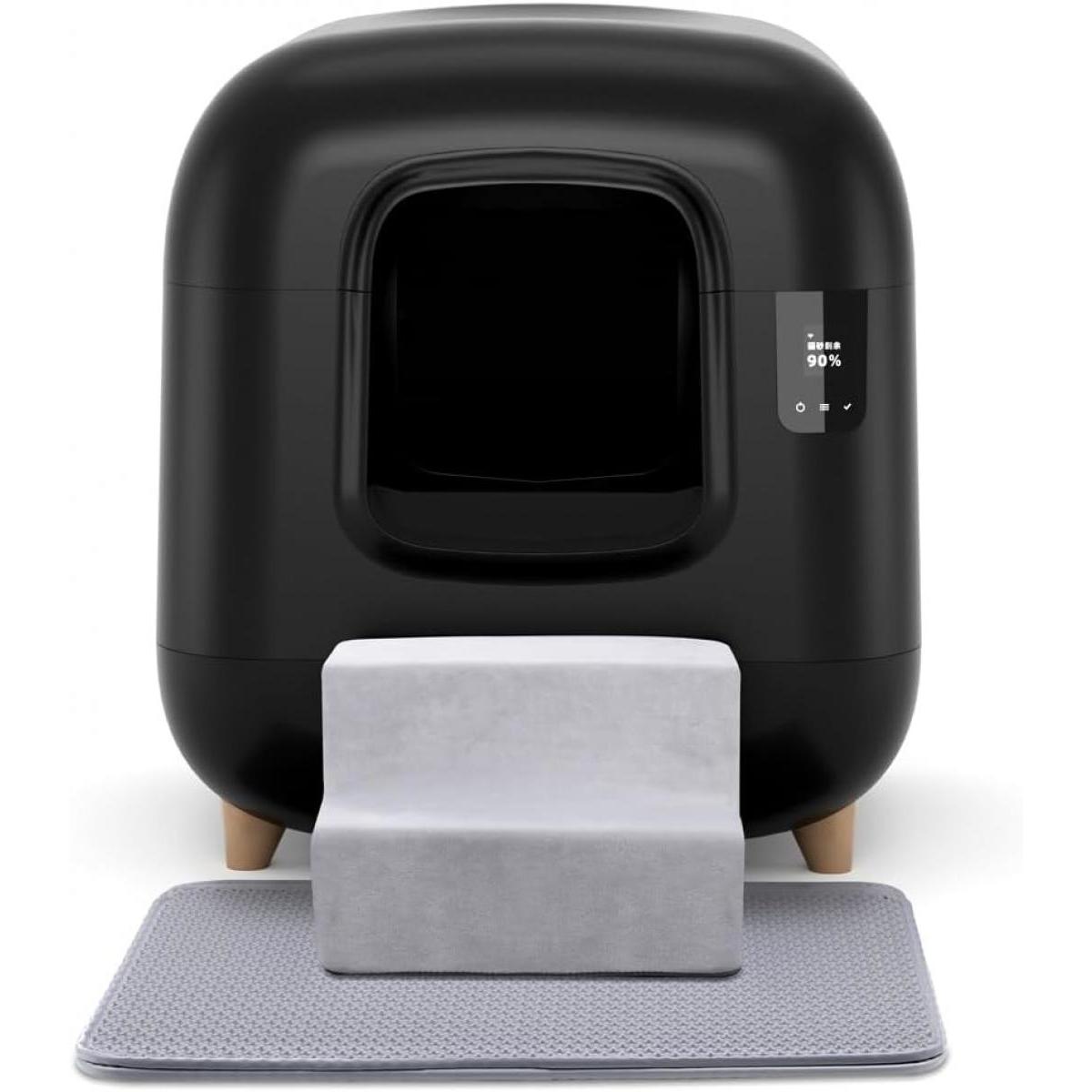 マルカン ナクラム 全自動猫トイレ CT-703 ブラック 猫用 トイレ本体