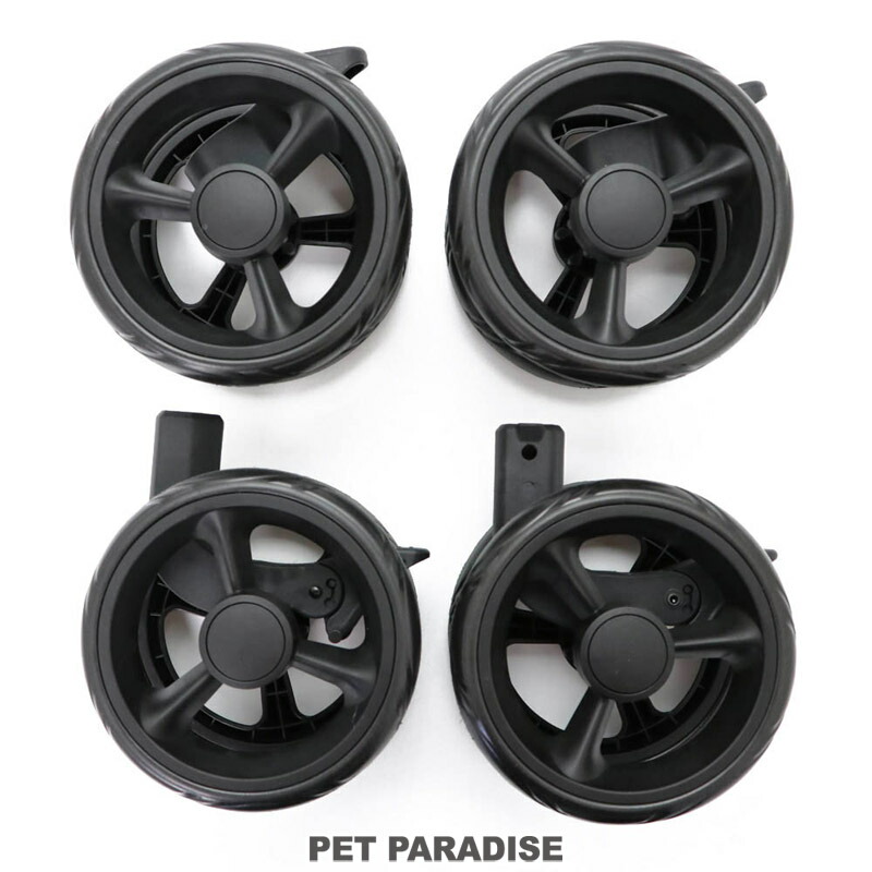 楽天市場】【880円OFF】犬 カート バギー カート用 ホイールセット