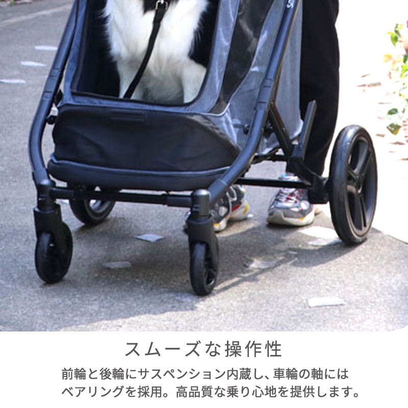 楽天市場】【ポイント10倍】【880円OFF】ペットカート 犬 カート 中型