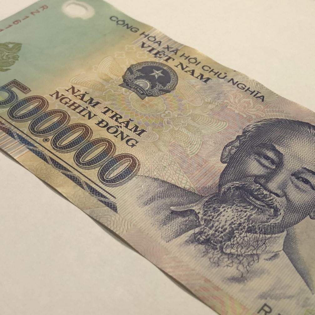 ベトナムドン 50万ド 50枚 流通品】1枚 50万 ベトナムドン 紙幣 500