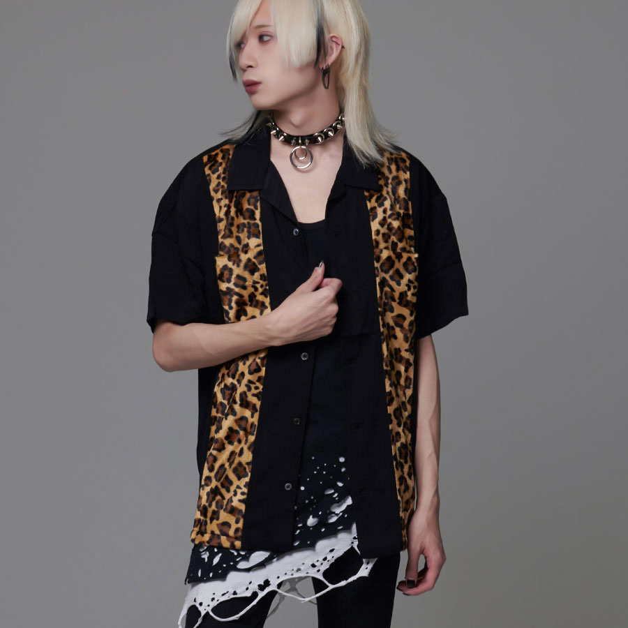 サバシスター ヒョウ柄 Tシャツ XLサイズ サバシスター ヒョウ柄 T