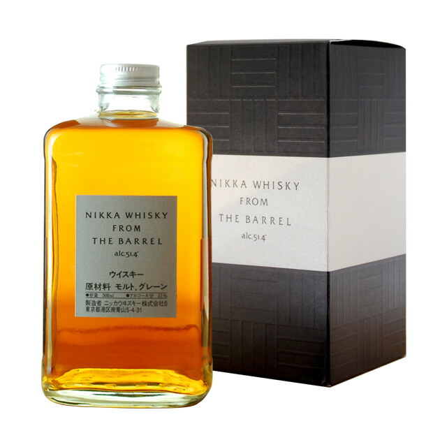 楽天市場】[送無][セット6] ニッカ フロム ザ バレル 51.4度 500ml×6本