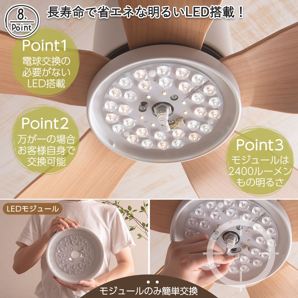 楽天市場】シーリングファンライト リモコン付き 天井 シーリング