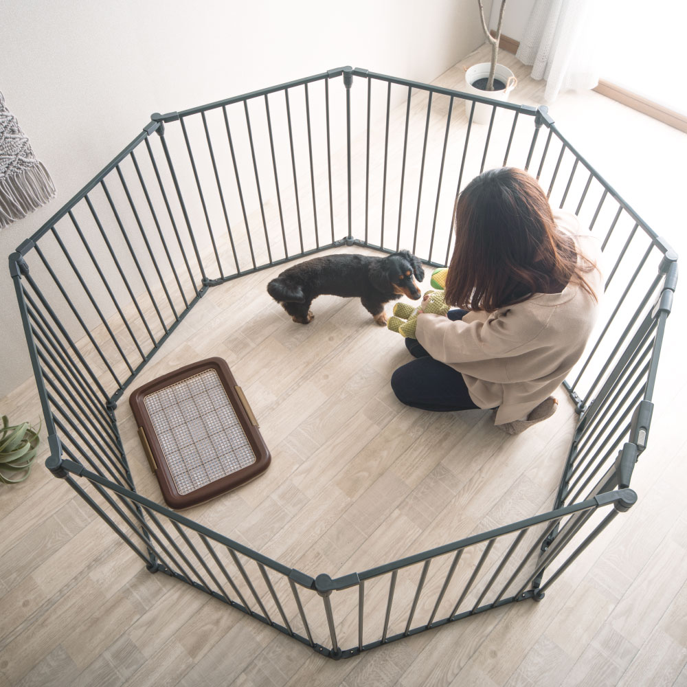 楽天市場】【マラソン限定！5％OFF】ペット用サークル ドア付 ペット