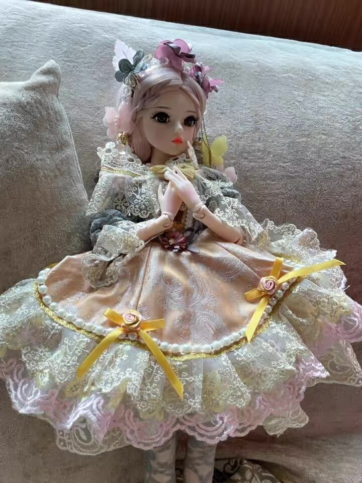 楽天市場】A051946プリンセスドール 60cm フランス人形本体 メイク