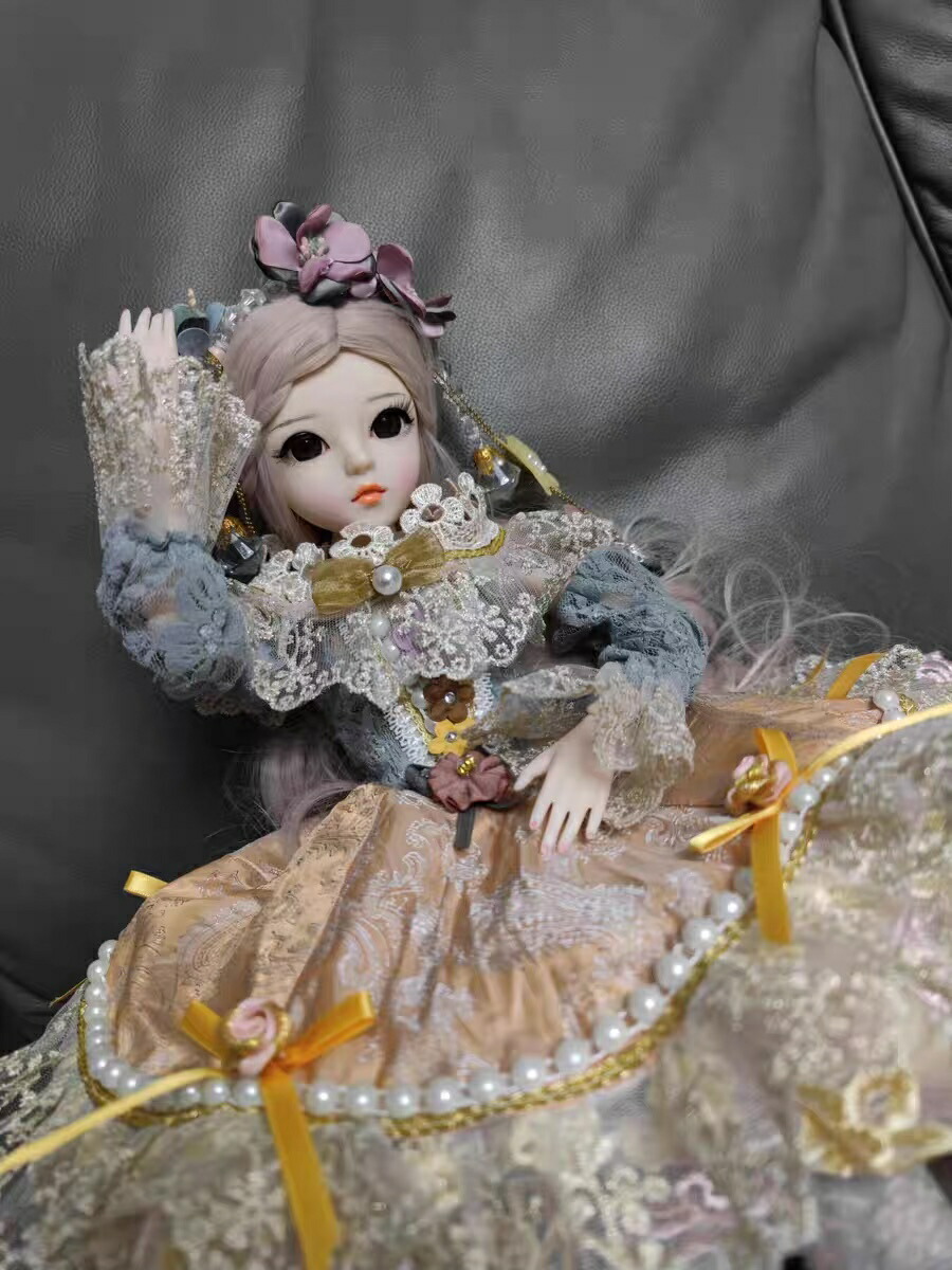 楽天市場】A051946プリンセスドール 60cm フランス人形本体 メイク