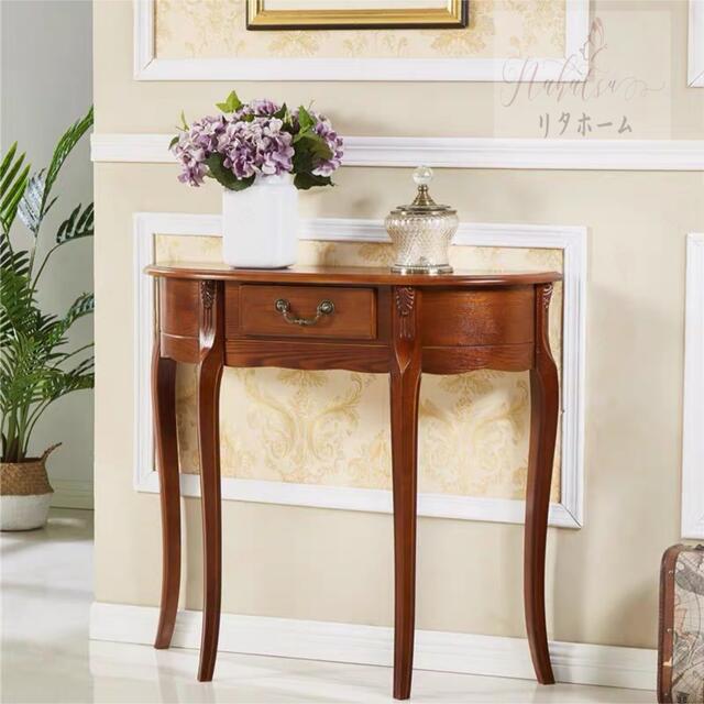 B7055【象嵌】サイドテーブル アンティーク 花台