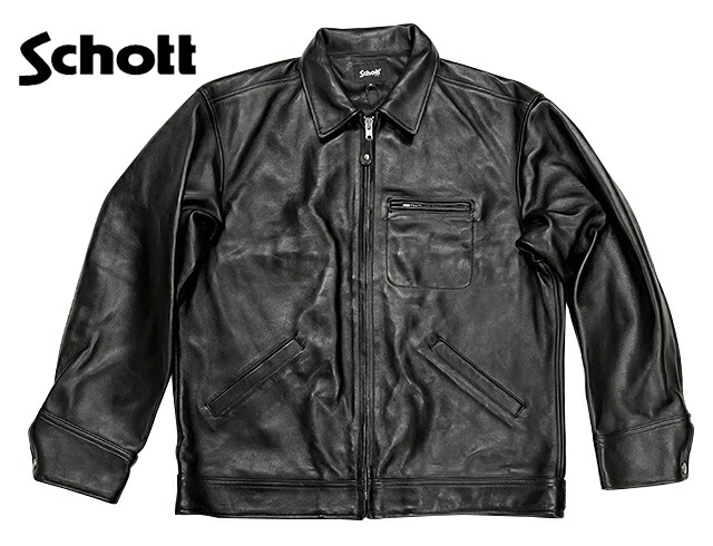 楽天市場】SCHOTT ショット LEATHER TRUCKER JACKET レザー トラッカー