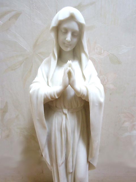 創業祭！即納！聖母マリア像 ブロンズ風 彫像 彫刻 高さ 約29cm