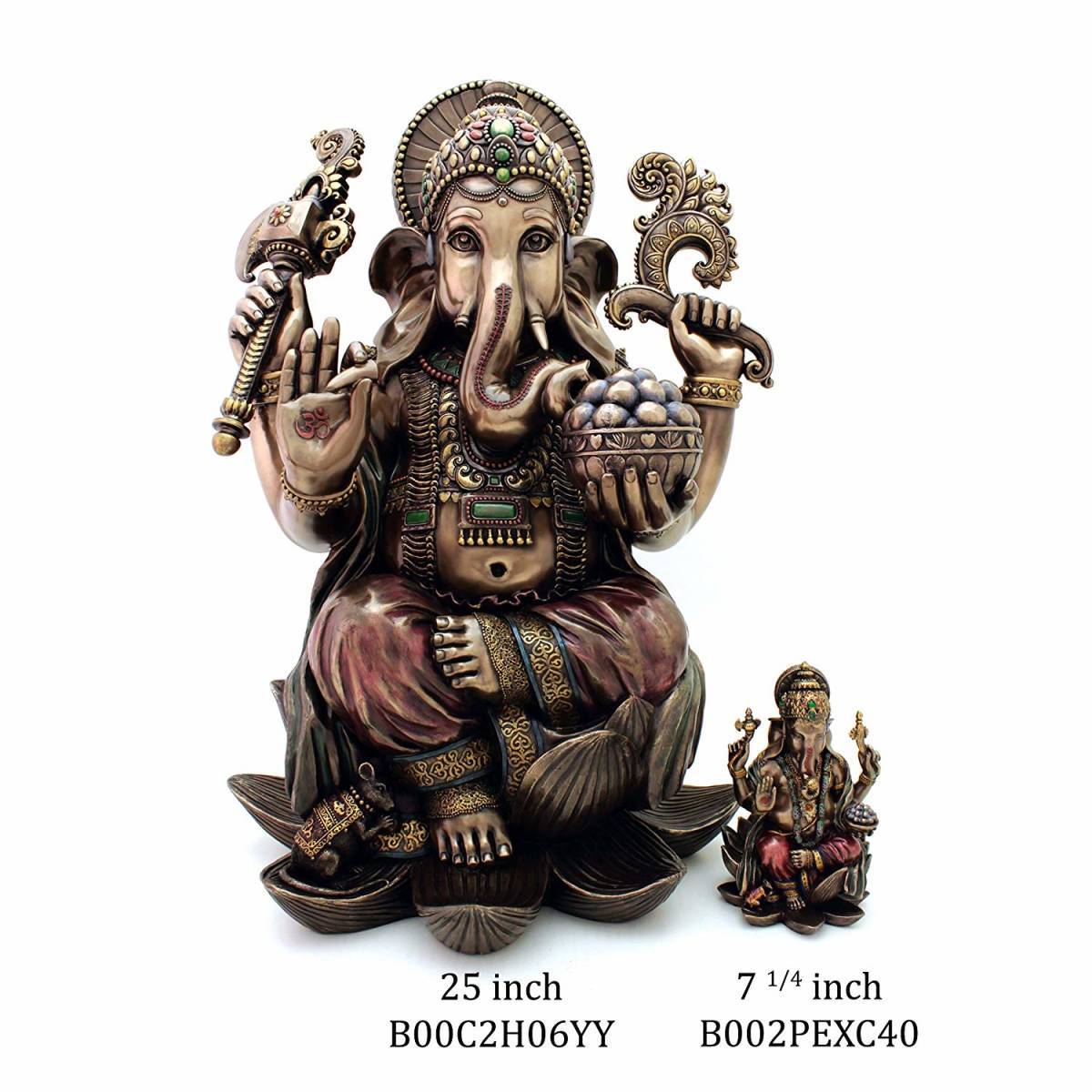 楽天市場】幸運、財産運 厄除け 災難除け 大きなガネーシャ像(夢を