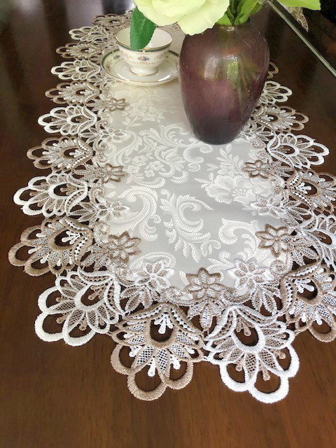 楽天市場】テーブルセンター40X90cm テーブルコーディネート、 周り