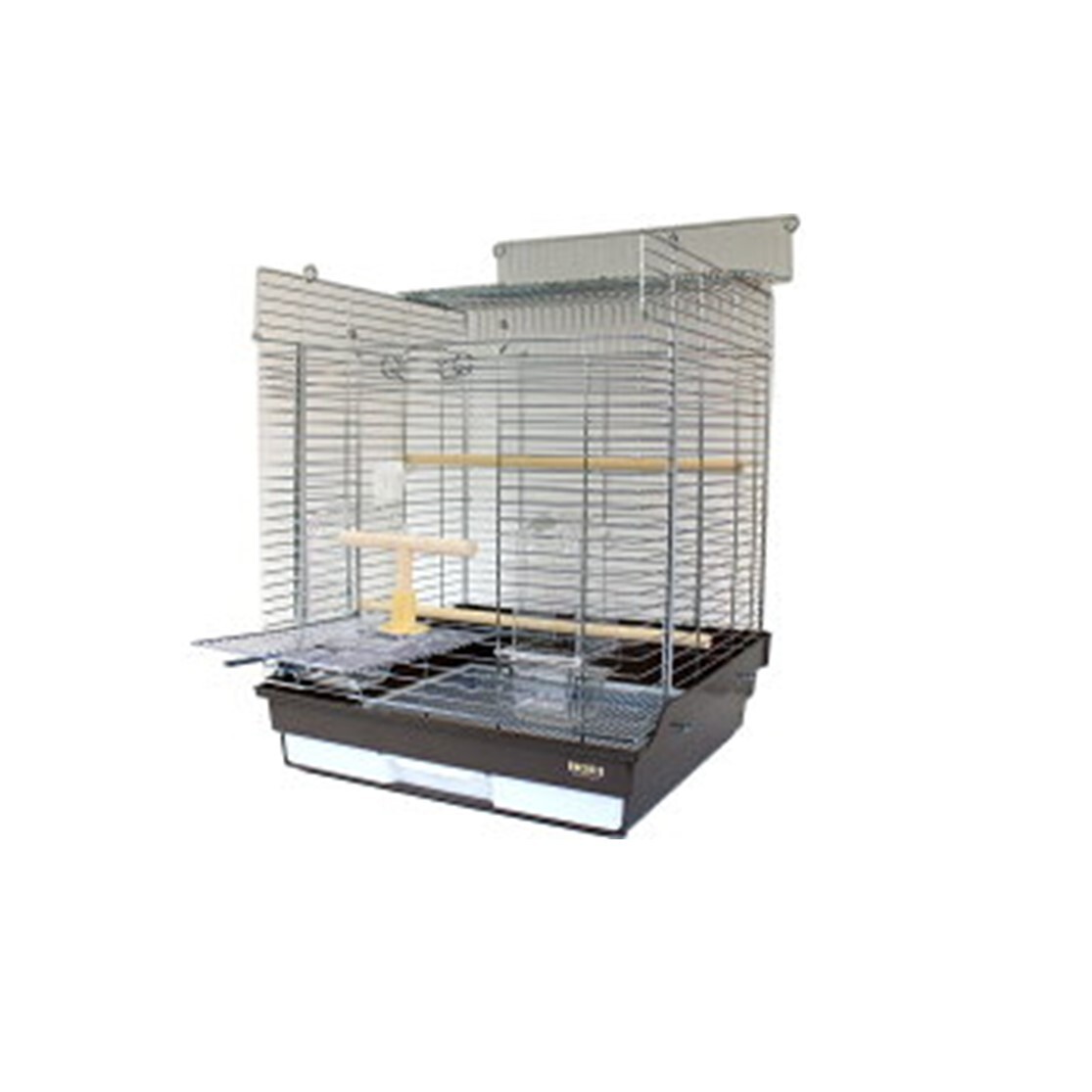 楽天市場】HOEI 465オカメ 茶 インコ ケージ 大型ケージ 中型インコ