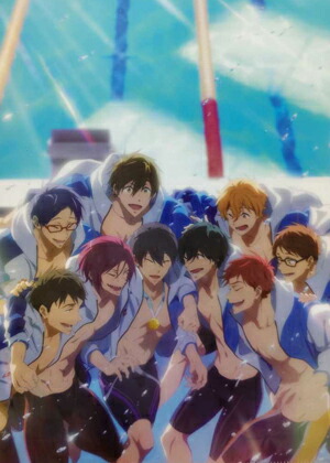 劇場版 Free! FS クリアファイルGolden Blossoms 劇場版 Free! FS