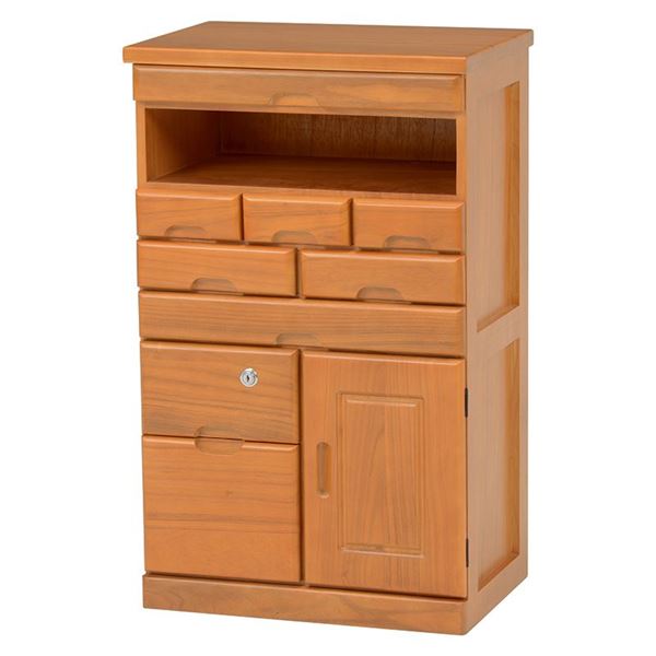 浜本工芸 (ハマモトコウゲイ) 電話台 木製電話台 ファックス台