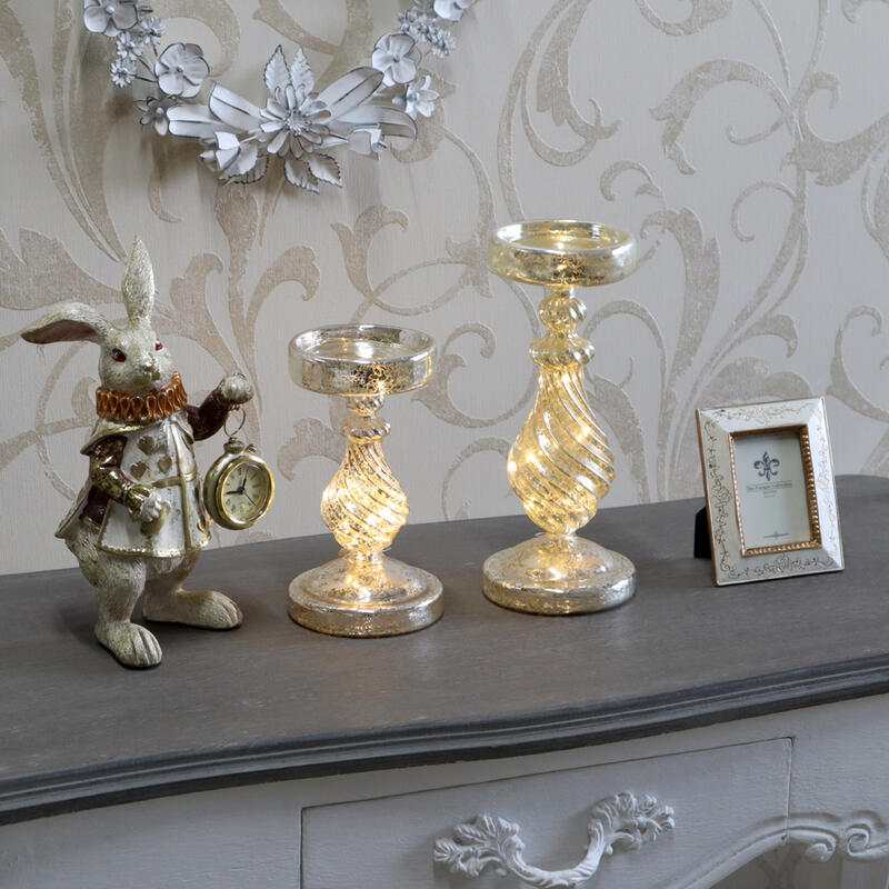 フランスアンティーク 2個セット キャンドルスタンド ブロンズ 青銅