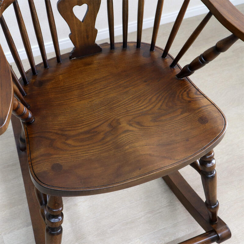 楽天市場】アンティークオーク ロッキングチェアアンティーク