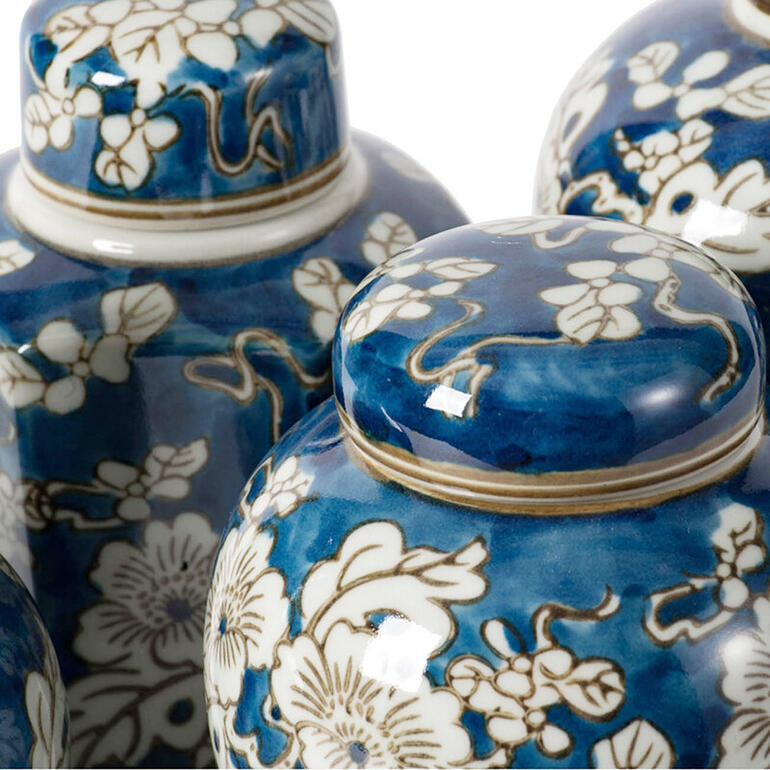 楽天市場】シノワズリ 小瓶 4個セットオリエンタル フラワーベース