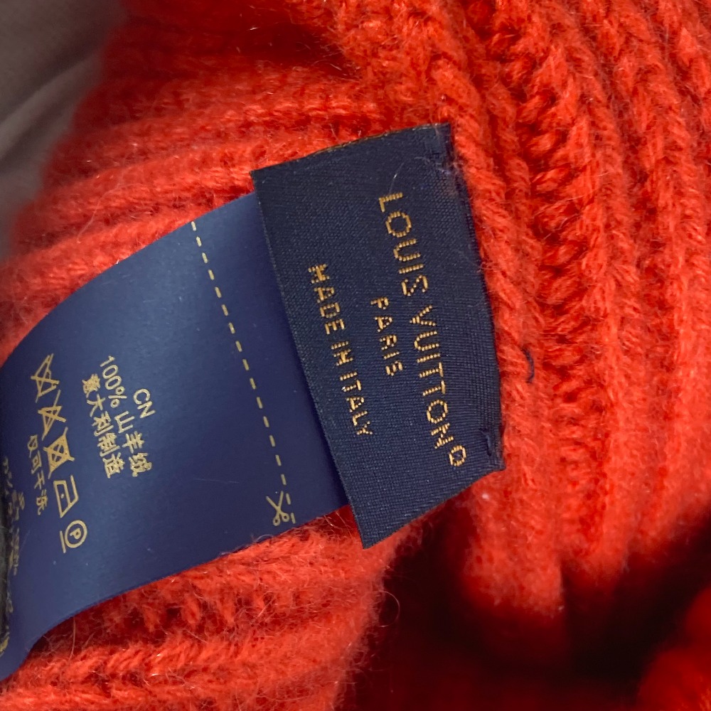 激レア最安値】Louis Vuitton ビーニー LV スパーク RED 激レア最安値