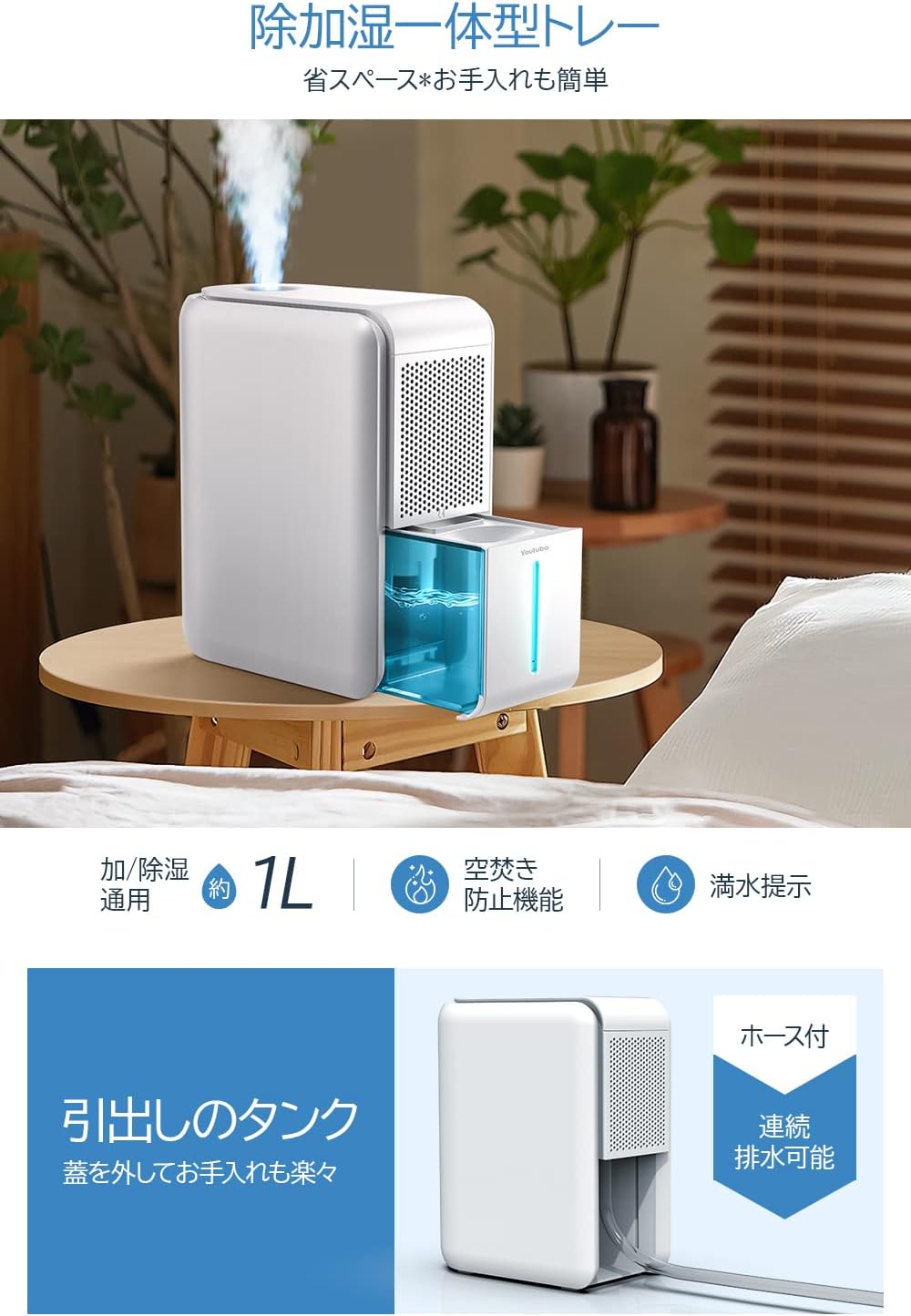 楽天市場】【あす楽当日発送】除湿機 加湿空気清浄機 【2023最新 除湿