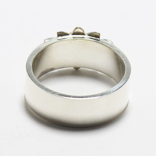 楽天市場】TADY&KINGリリーSV平打ちリングK18ロングホーン