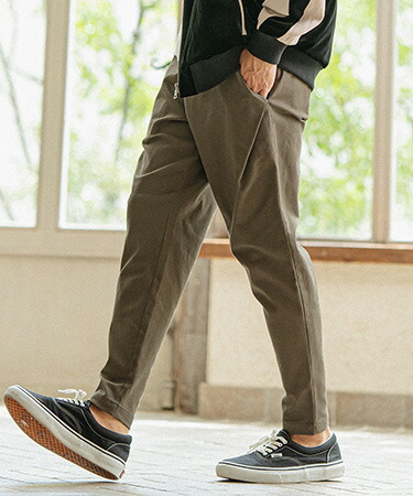 楽天市場】【CAMBIO(カンビオ)】サルエルテーパードパンツ : CAMBIO