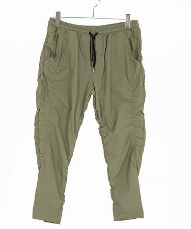 楽天市場】【CAMBIO(カンビオ)】パッカリングナイロンテーパードパンツ