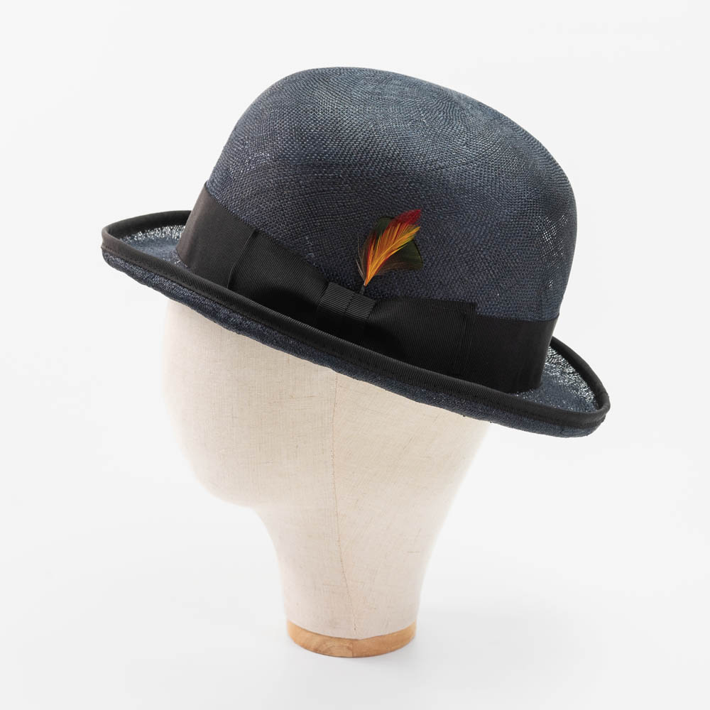 楽天市場】ボーラーハット 夏 ストローハット 帽子 メンズ ダービー