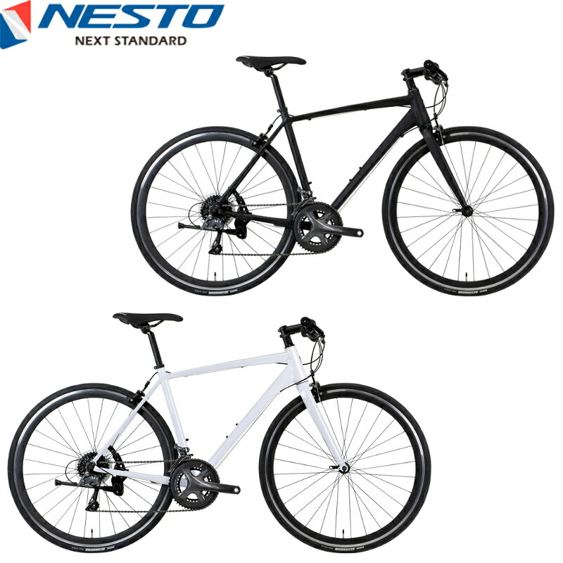 NESTOネスト クロスバイクALTERNA FLAT 16段変速 L500 ALTERNA FLAT