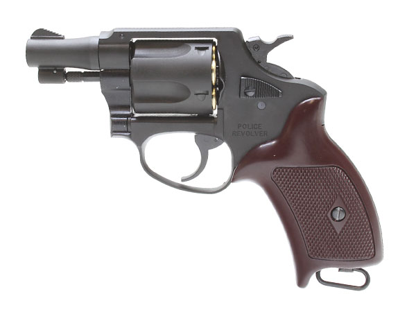 楽天市場】マルシン ポリスリボルバー HW 2インチ 6mm Xカートリッジ