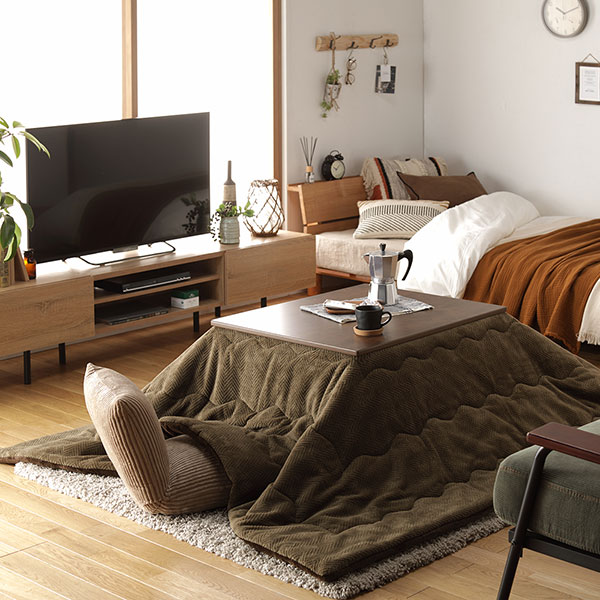 楽天市場】1人用 こたつテーブル セット 2点セット （ こたつテーブル