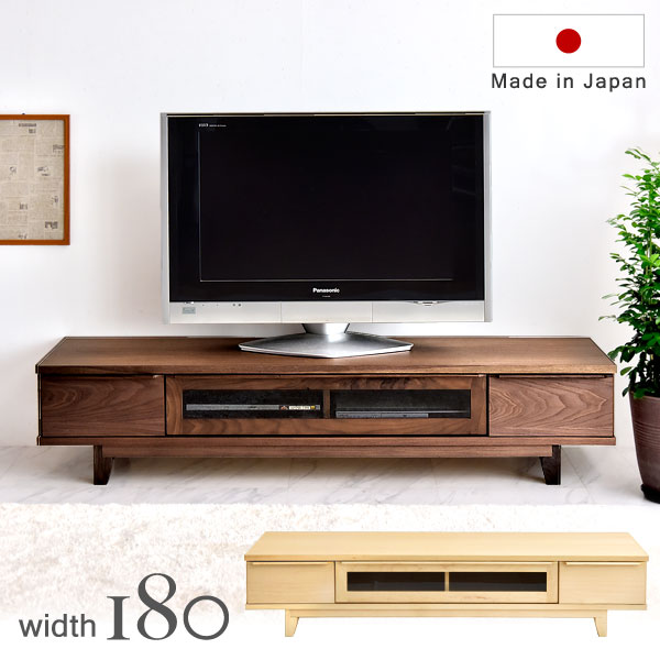 楽天市場】【正午~クーポン5%引】 テレビ台 180 完成品 木製