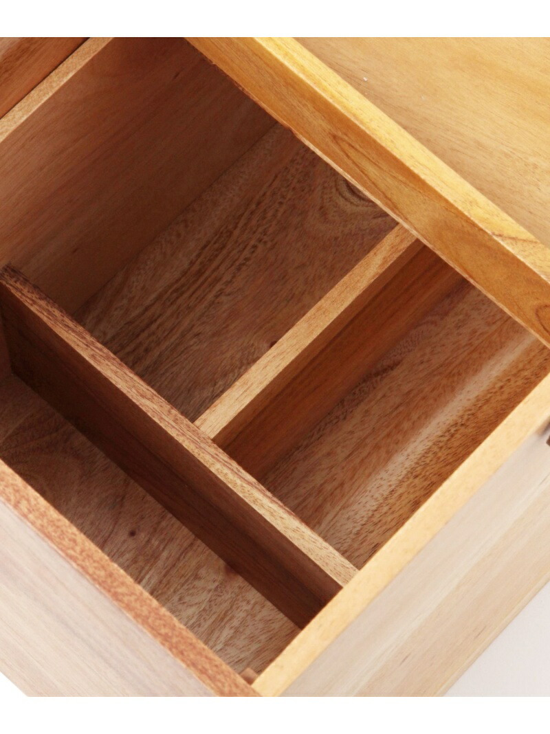 スタジオクリップメイクボックス収納棚木製インテリアミラーキャスター付