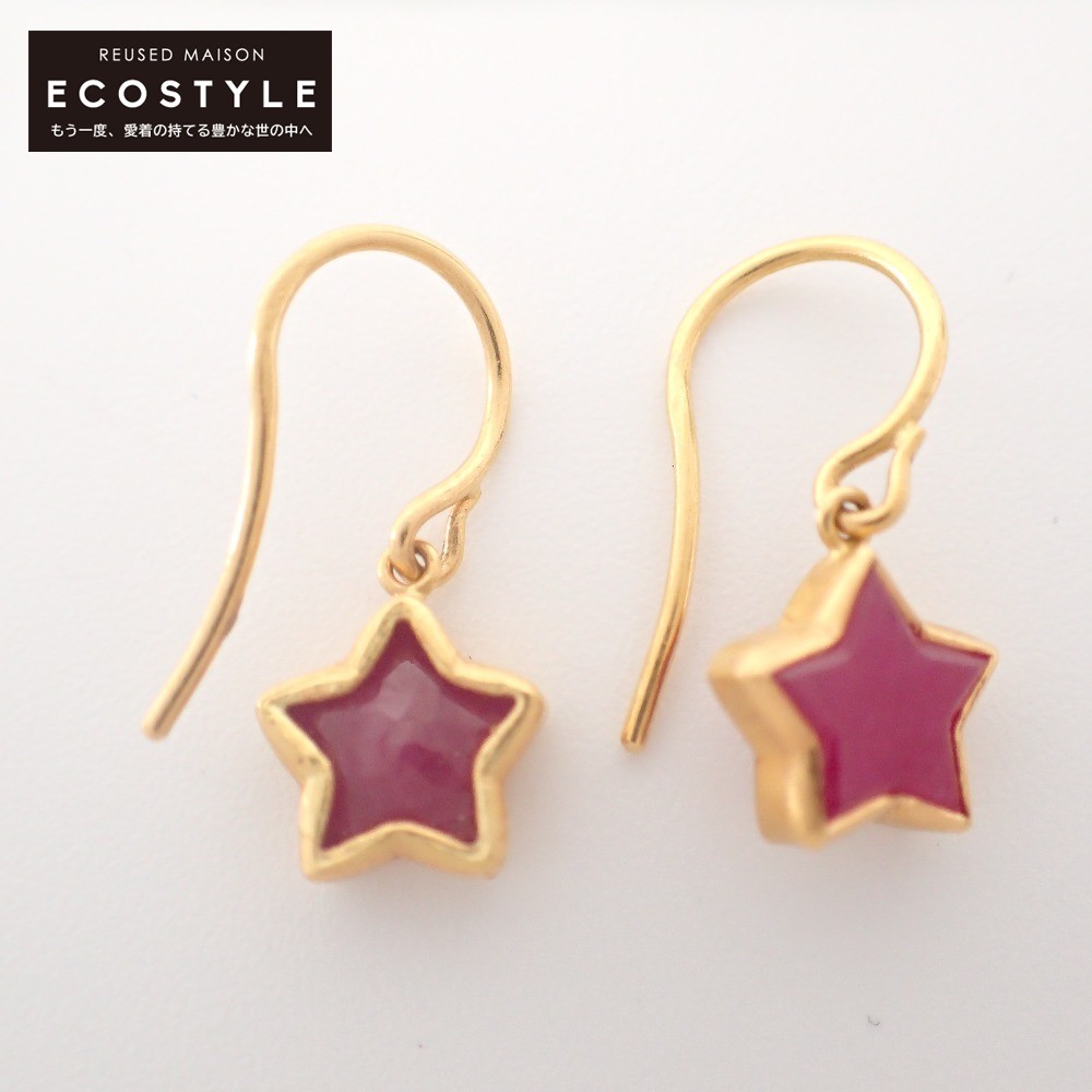 マリーエレーヌドゥタイヤック◇K22*スモールミラードロップピアス