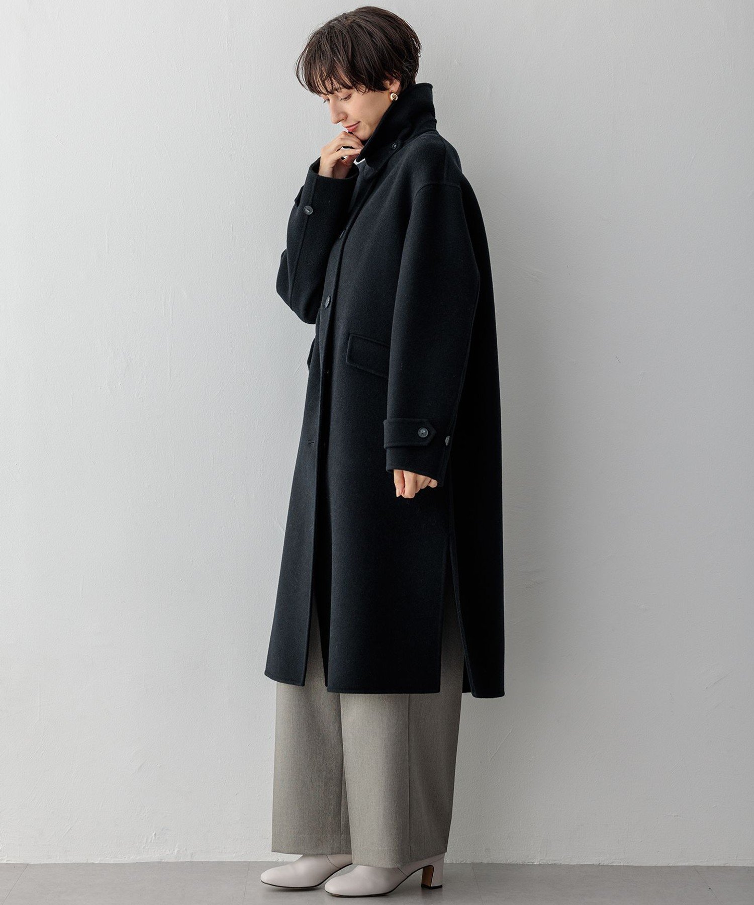 23区｜MANTECOPureリバー ロングコート | Rakuten Fashion(楽天