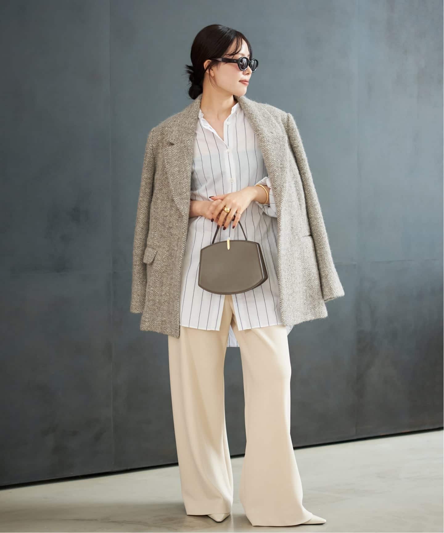 plage｜R'IAM ヘリンボンコートジャケット | Rakuten Fashion(楽天