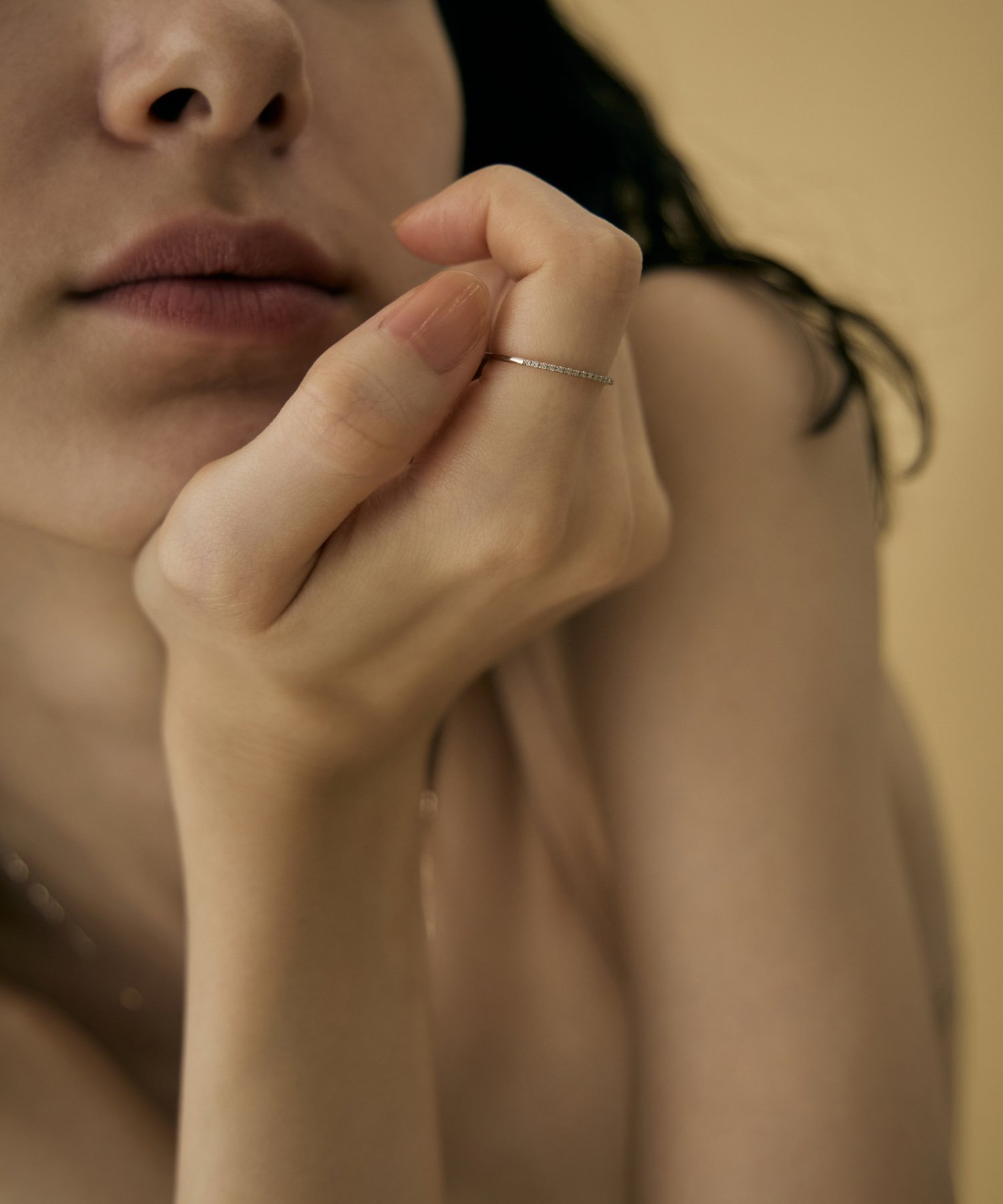 ete｜[トーン] K18RBG ダイヤモンド リング スキニー | Rakuten