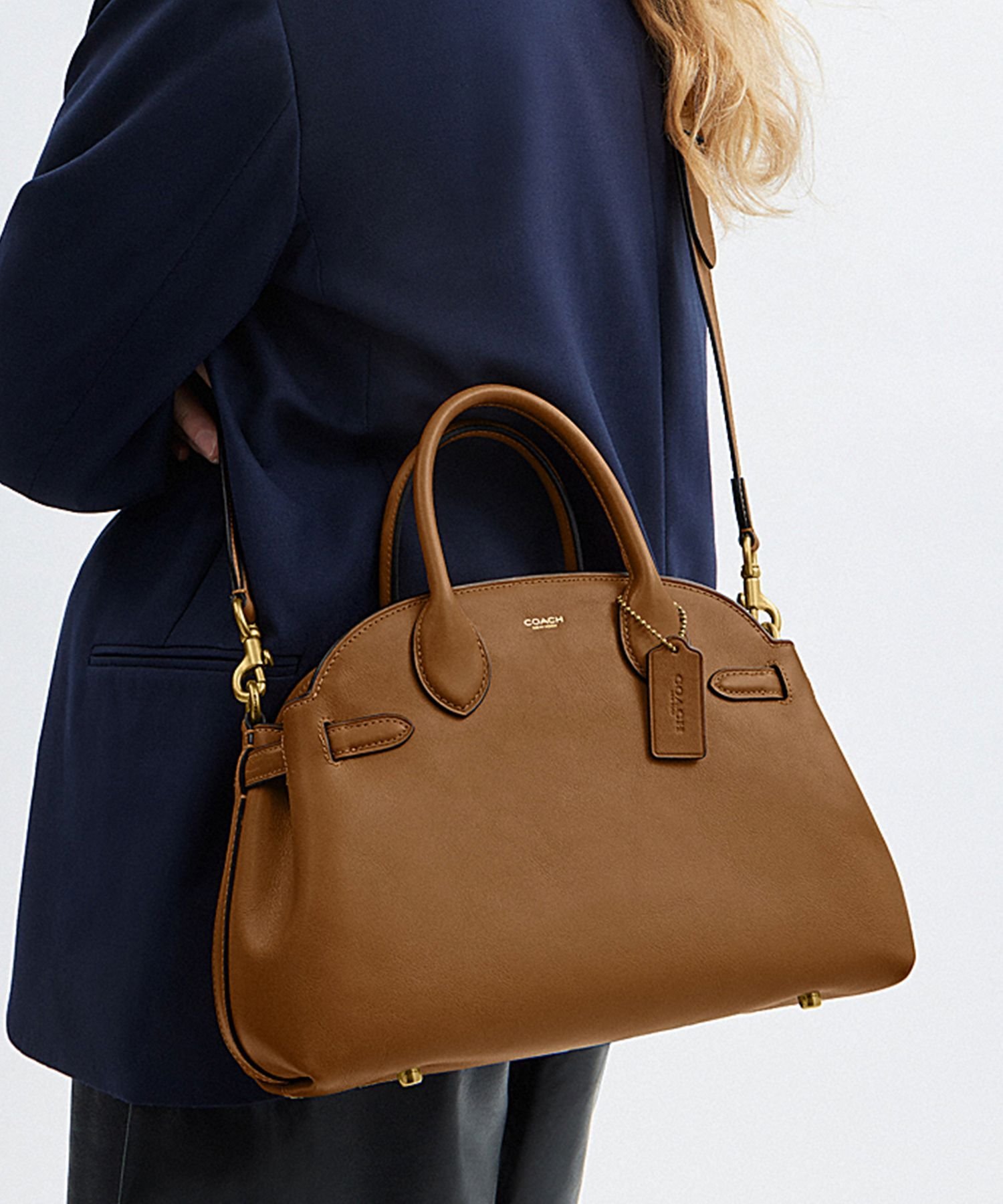 COACH｜【公式】ソフト エンパイア キャリーオール バッグ 28