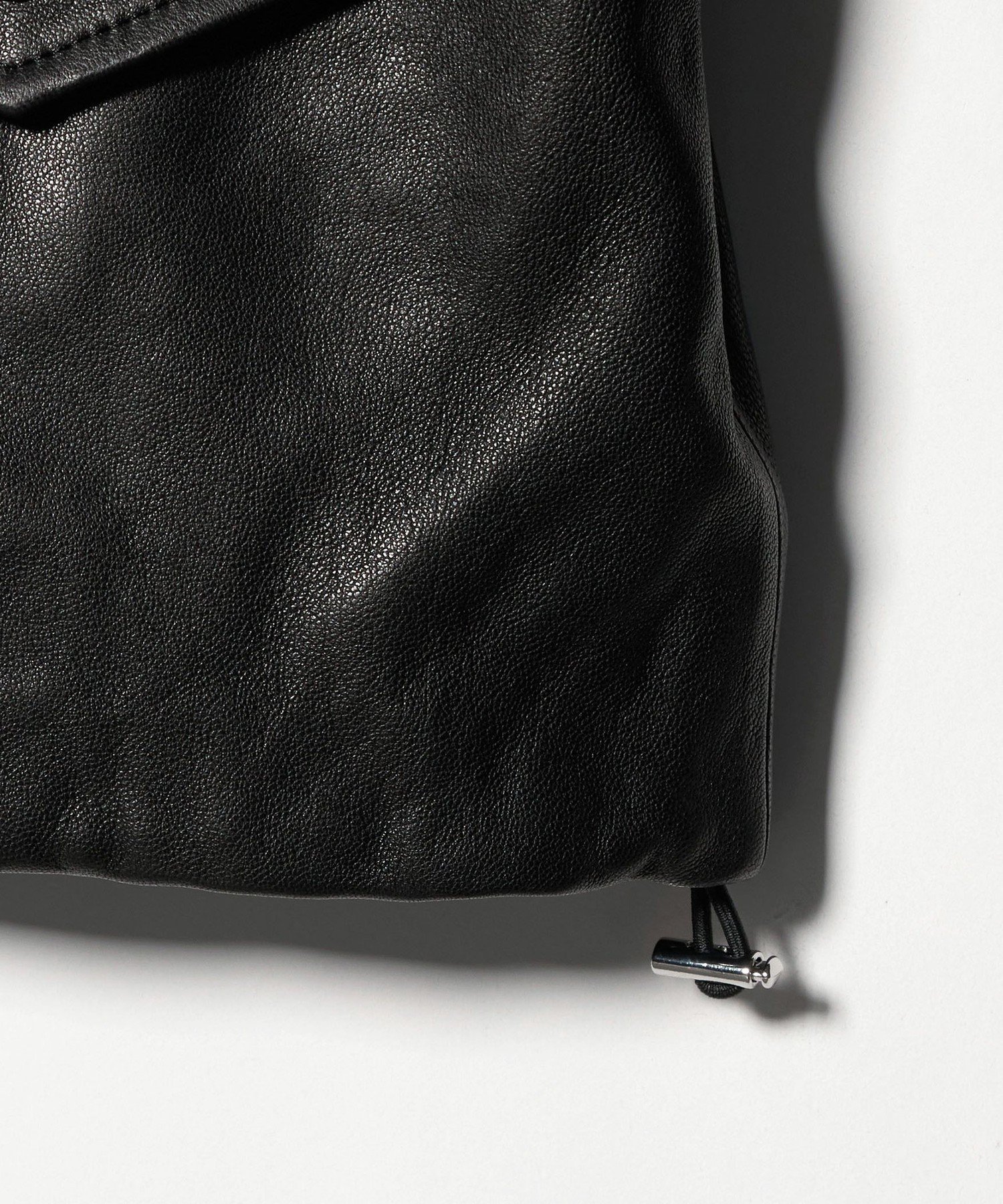 【UNITED ARROWS】 ラムレザー スタンドカラーダブルジップブルゾン UNITED ARROWS】 ラムレザー スタンドカラーダブルジップブルゾン