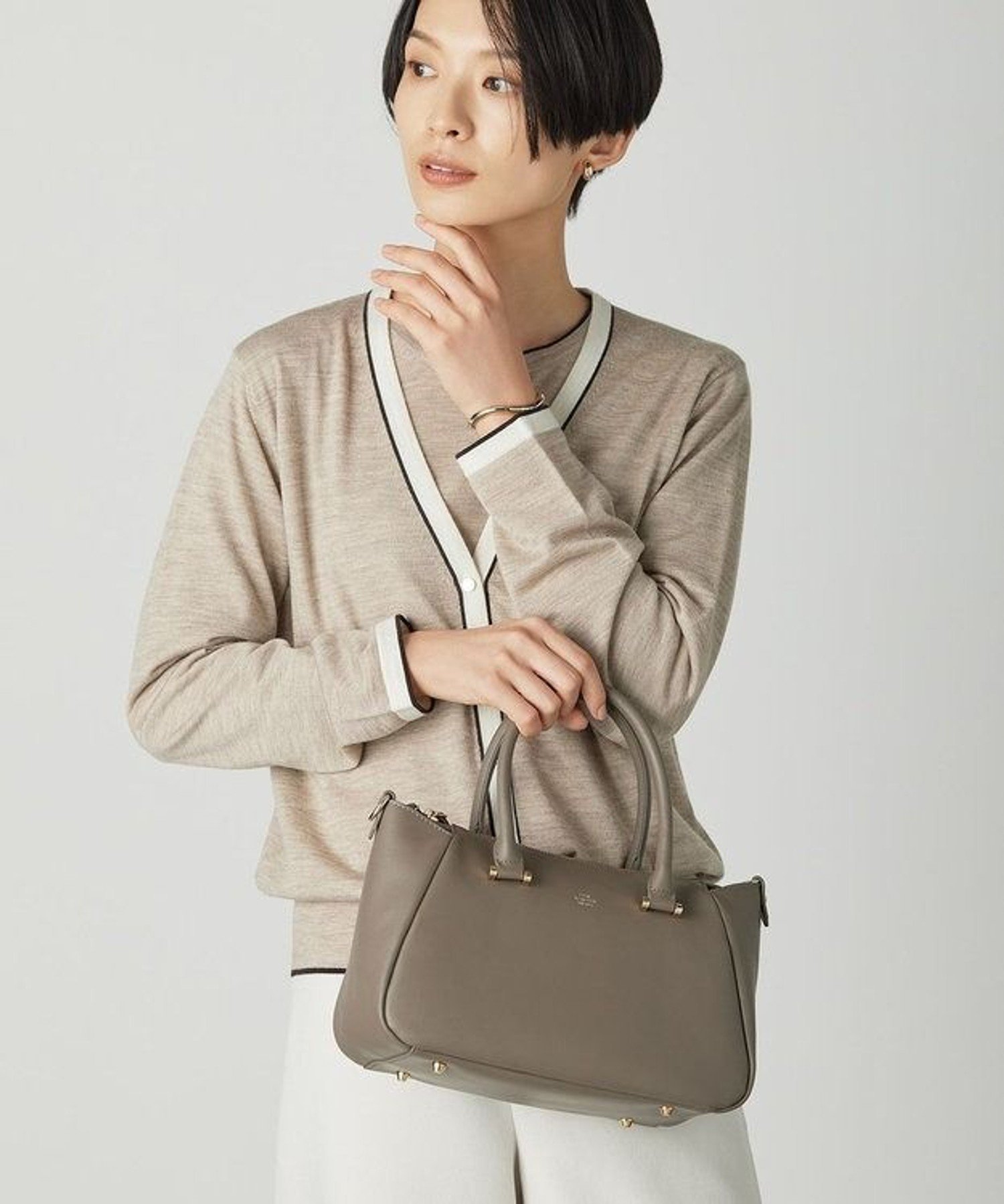 J.PRESS｜【WEB限定カラーあり・2way】curve ボストン バッグ