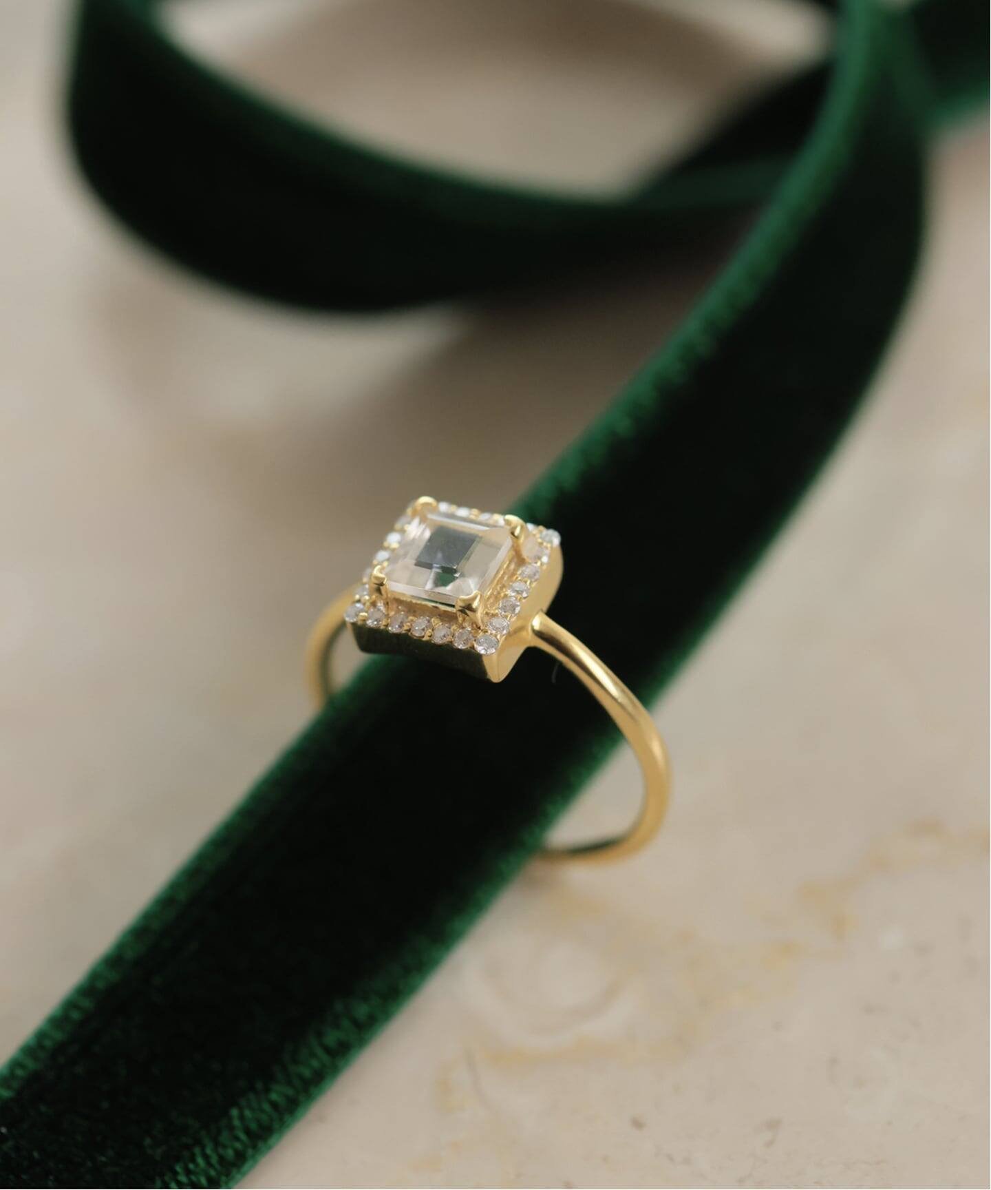 SLOBE IENA｜《WEB限定/追加》ODUL SLOBE別注 スクエアカットリング