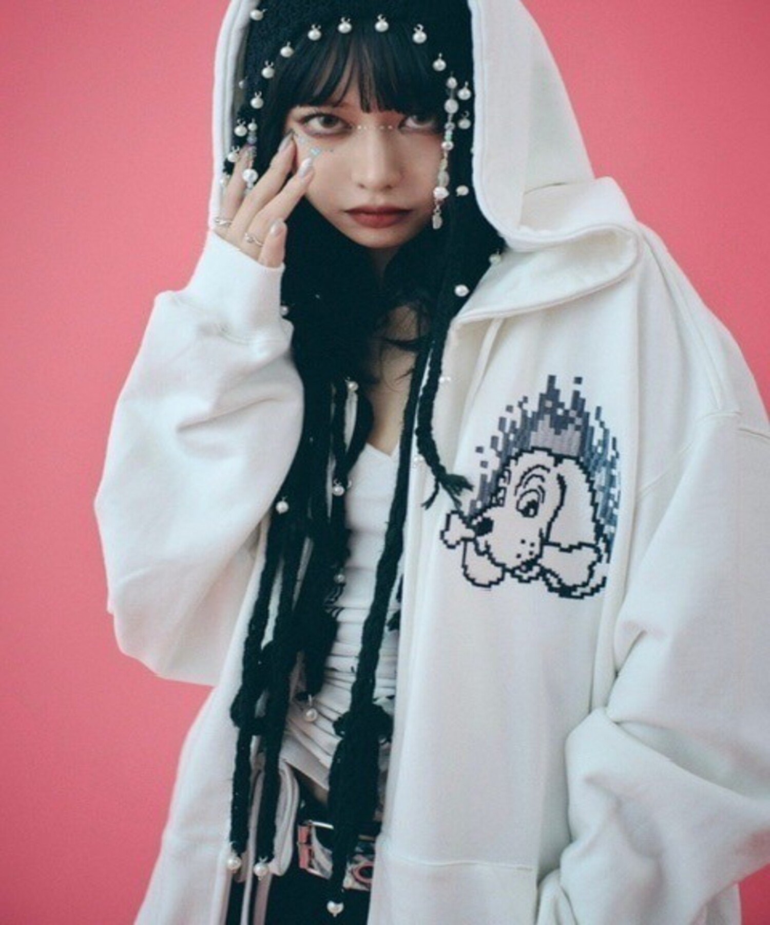 Never mind the XU / Chikashitsu+｜【GALFY】ガルクエジップパーカー