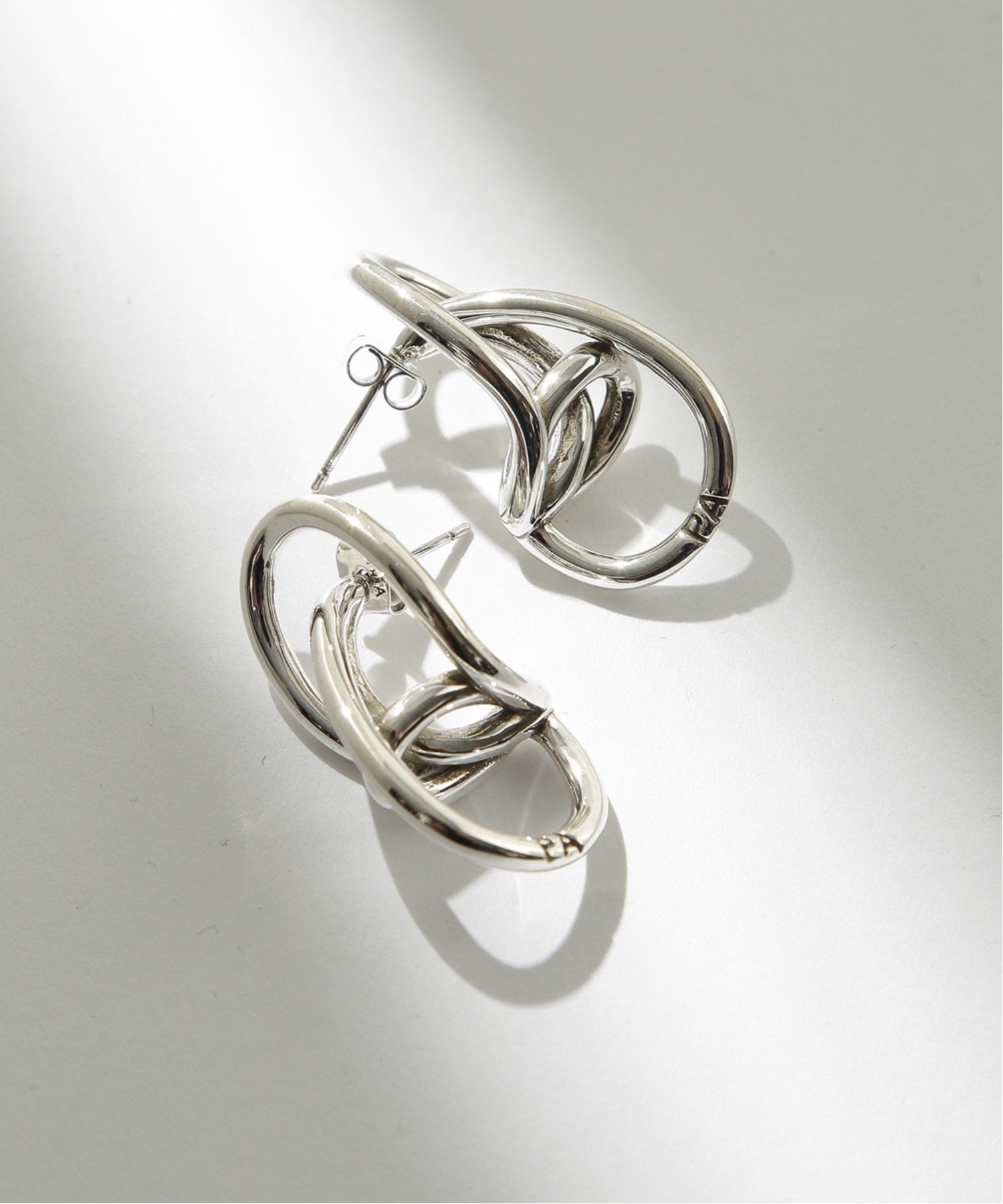 SETUP7｜PHILIPPE AUDIBERT/ニュアンスサークルピアス シルバー Bo