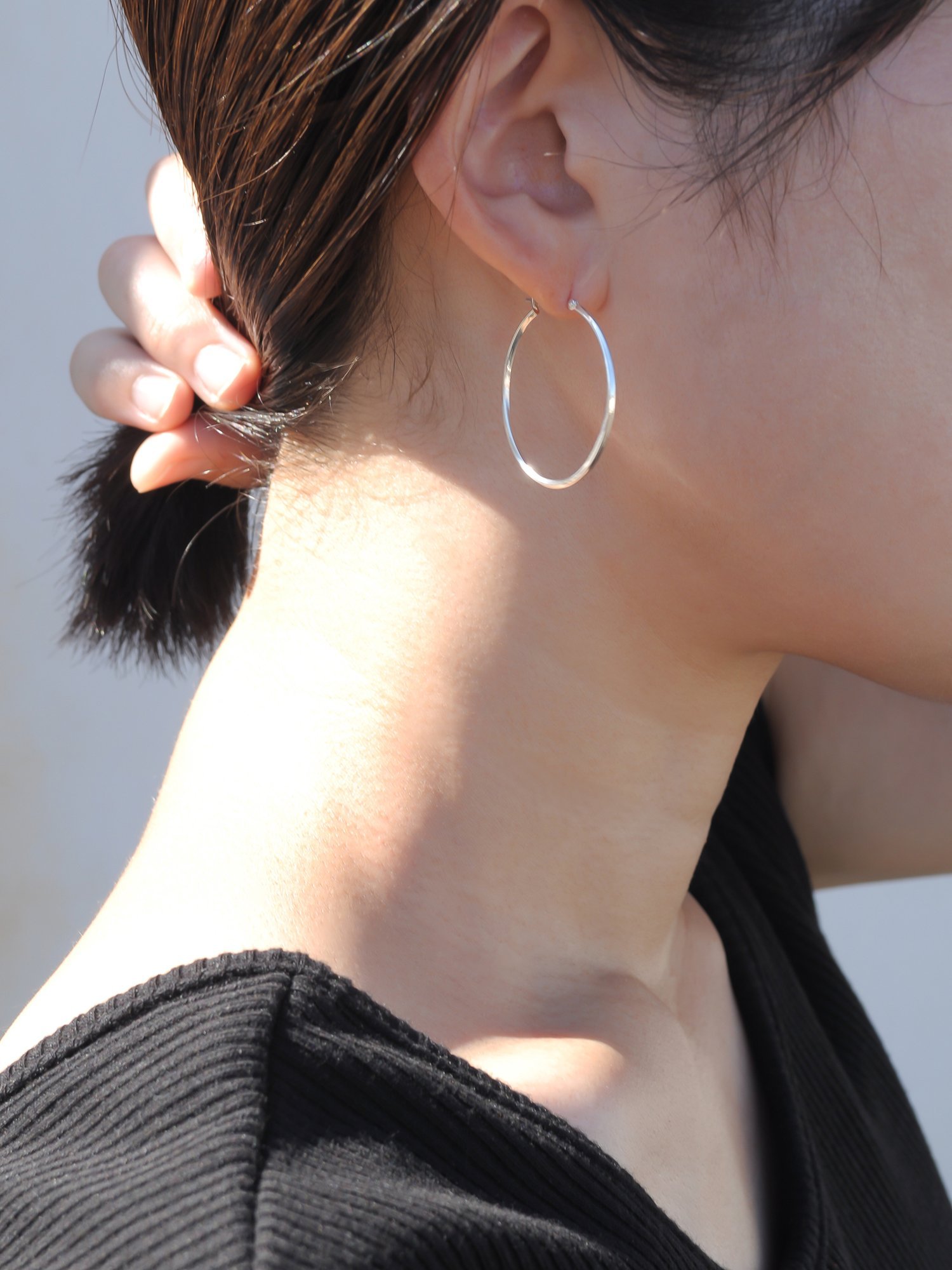 KU-CROISSANT｜「anq.」K10・ルナ リトルピアス | Rakuten Fashion