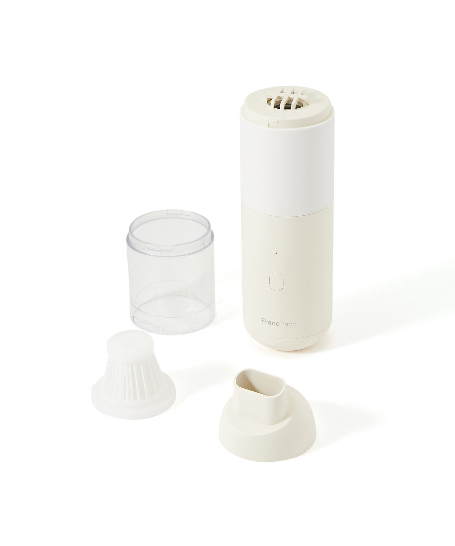 Francfranc｜ハンディクリーナー&エアダスター アイボリー | Rakuten