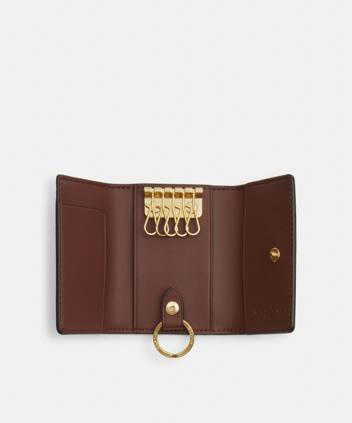 COACH OUTLET｜【公式】ファイブ リング キー ケース・シグネチャー