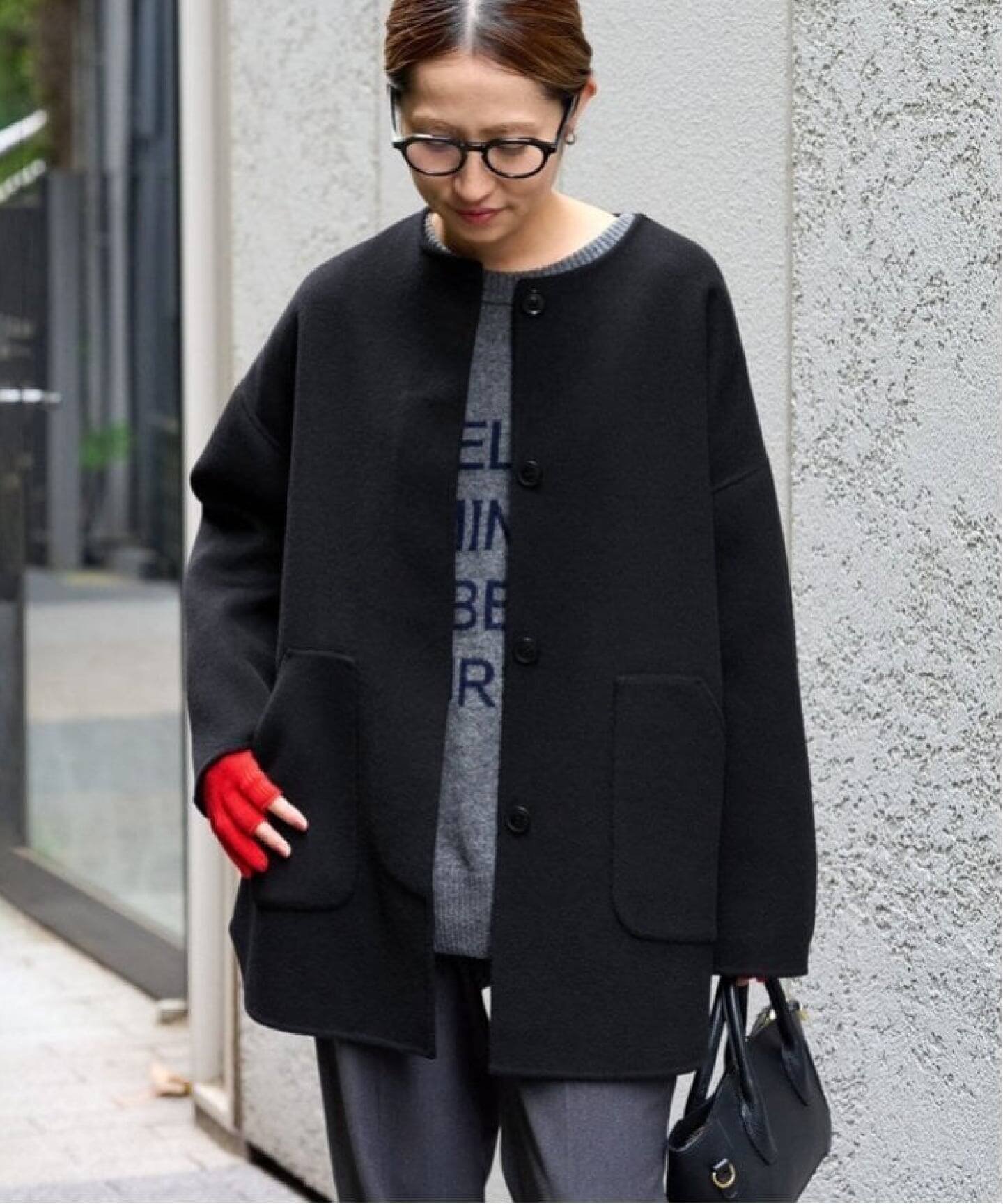 FRAMeWORK｜≪WEB限定追加≫ハミルトンリバークルーネックコート