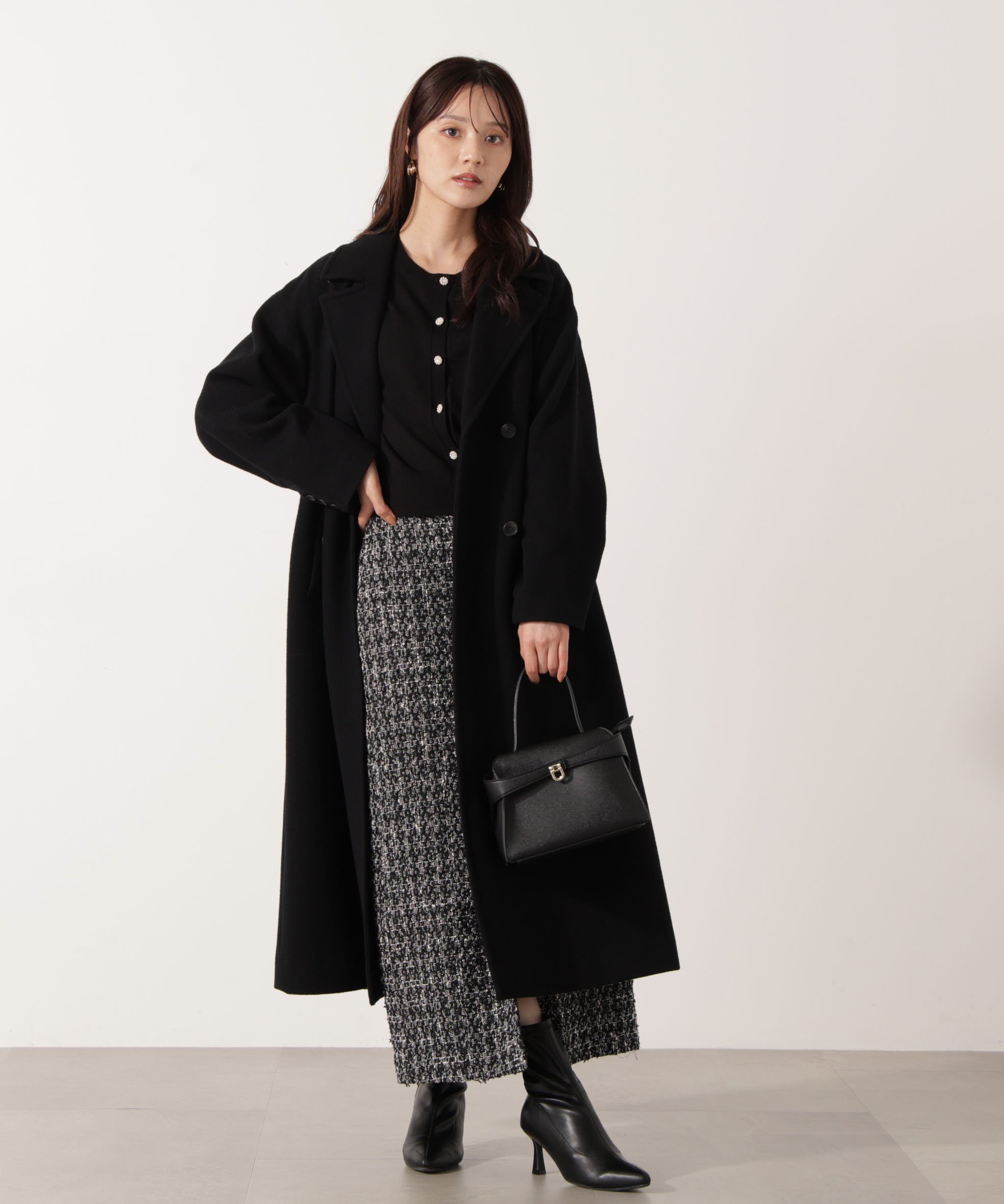 PROPORTION BODY DRESSING｜ダブル釦チェスターコート 25AW | Rakuten