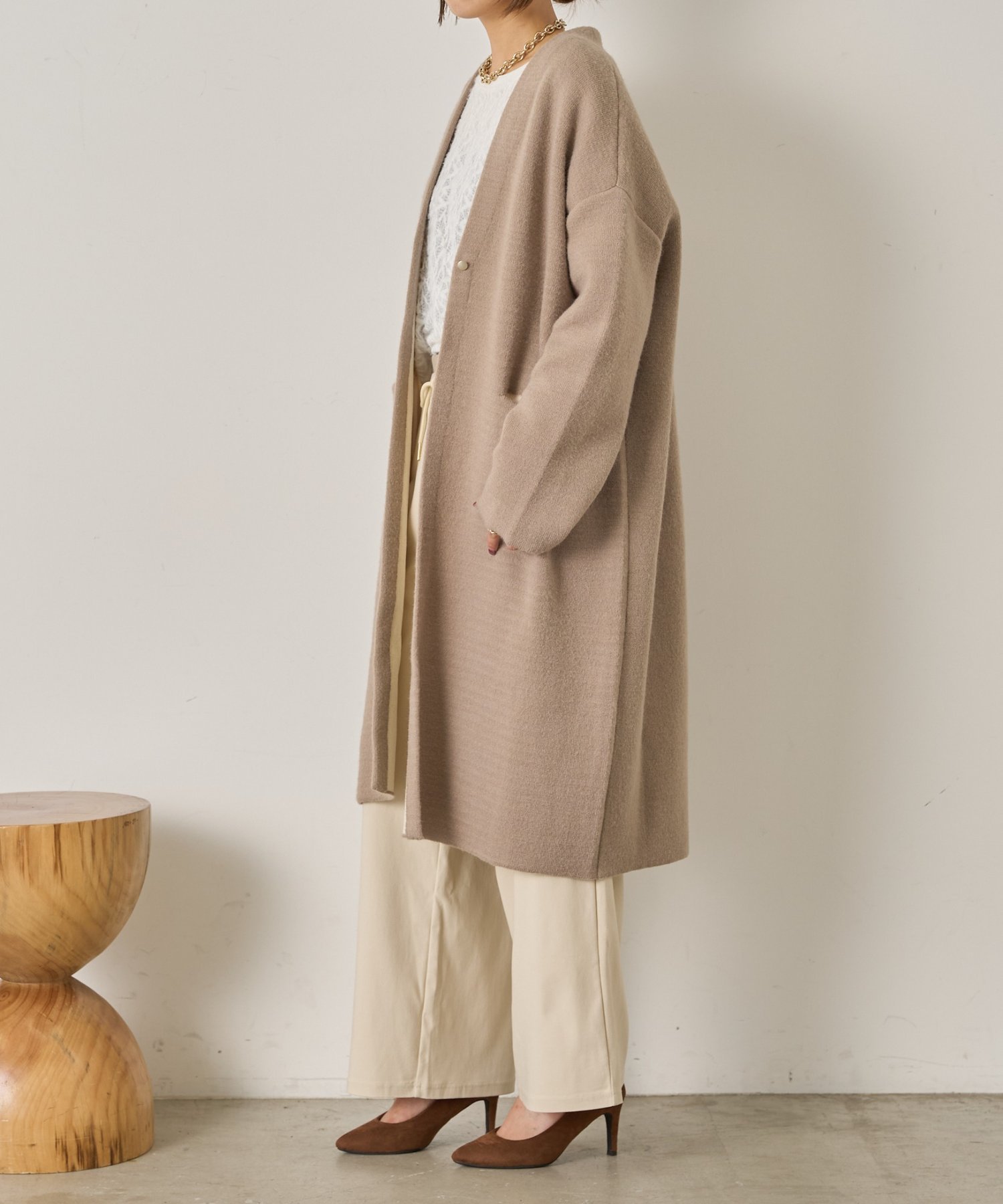 ジェナ エスパスメルヴェイユ ロングコート